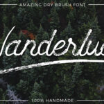 Wanderlust Font Poster 1