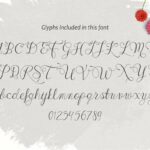 Wenny Script Font Poster 3