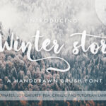 Winter Story Font Poster 1