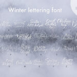 Winter Story Font Poster 10