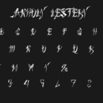 ANHOLY LESTERY Font Poster 4