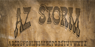 AZ Storm Fonts