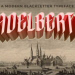 Adelberti Font Poster 6