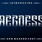 Aegoess Font Poster 3