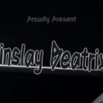 Ainslay Beatrix Font Poster 3