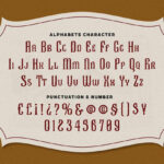 Akoher Font Poster 7