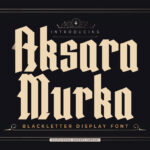 Aksara Murka Font Poster 1