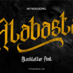 Alabasta Font Poster 3