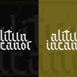 Alitun Incanor Font Poster 4