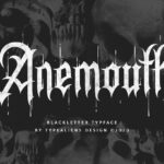 Anemouth Font Poster 3