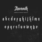 Anemouth Font Poster 10