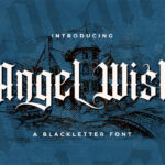 Angel Wish Font Poster 3