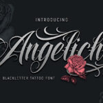 Angelicha Font Poster 3