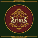 Ariesa Font Poster 3