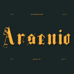 Arsenio Font Poster 3