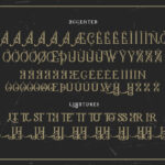 Artery One Font Poster 5