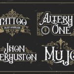 Artery One Font Poster 8