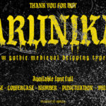 Arunika Font Poster 3