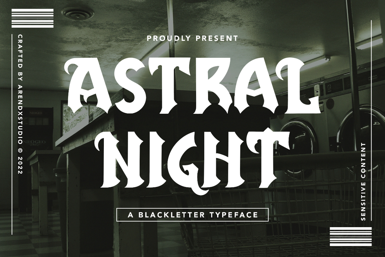Astral Night Font