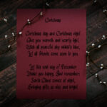 Atmospheric Christmas Font Poster 5