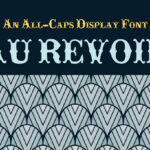 Au Revoir Font Poster 3