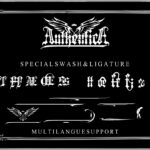 Authentica Font Poster 9