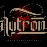 Autron Font Poster 3