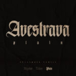 Avestrava Plain Font Poster 3