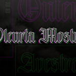 Avestrava Outermost Font Poster 6