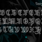 Avestrava Outermost Font Poster 8