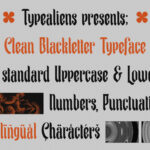 Avrente Font Poster 4