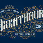 Axenthaur Font Poster 3