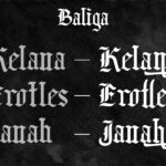 Baliga Font Poster 8