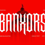 Banxors Font Poster 3