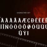 Baracuda Monster Font Poster 9