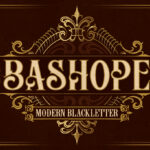 Bashope Font Poster 3