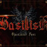 Basillisk Font Poster 3