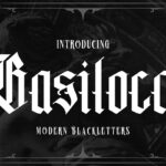 Basiloca Font Poster 1