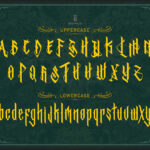 Bathory Font Poster 4