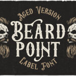 Beard Point Font Poster 5