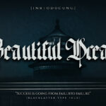 Beautiful Dream Font Poster 3