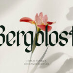 Bergolost Font Poster 3