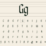 Bergolost Font Poster 10