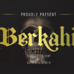 Berkahi Font Poster 1