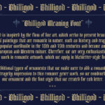 Bhilligod Font Poster 5