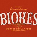 Biokes Font Poster 3