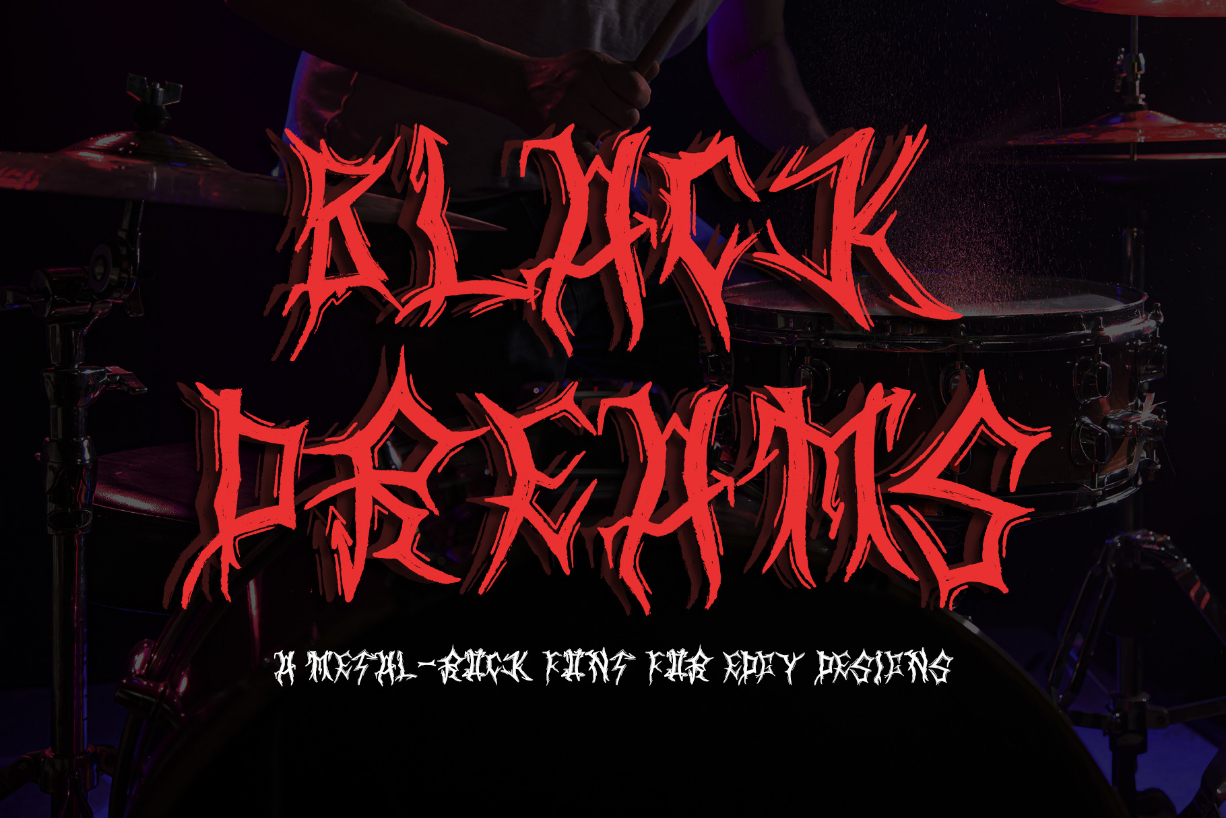 Black Dreams Font