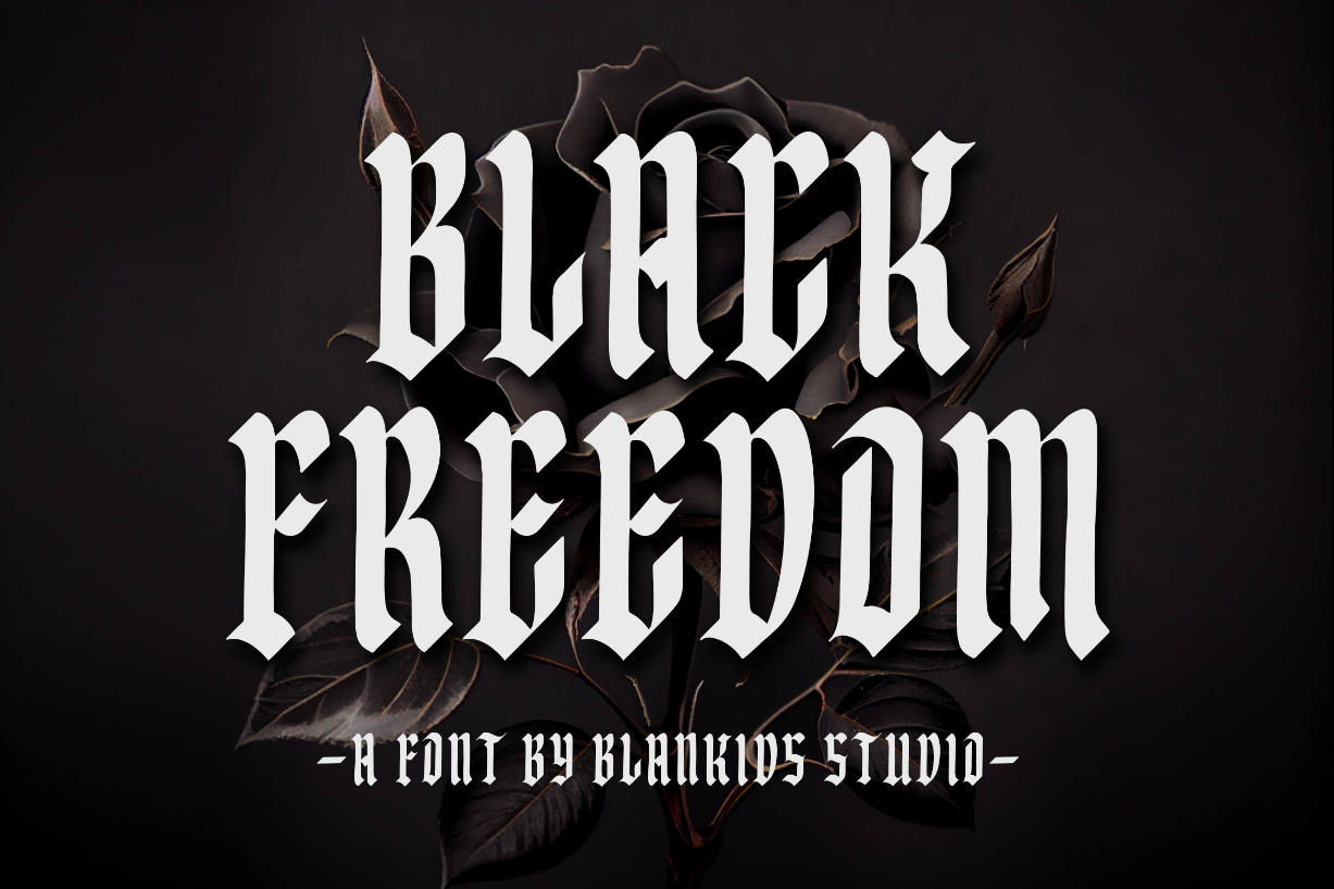 Black Freedom Font