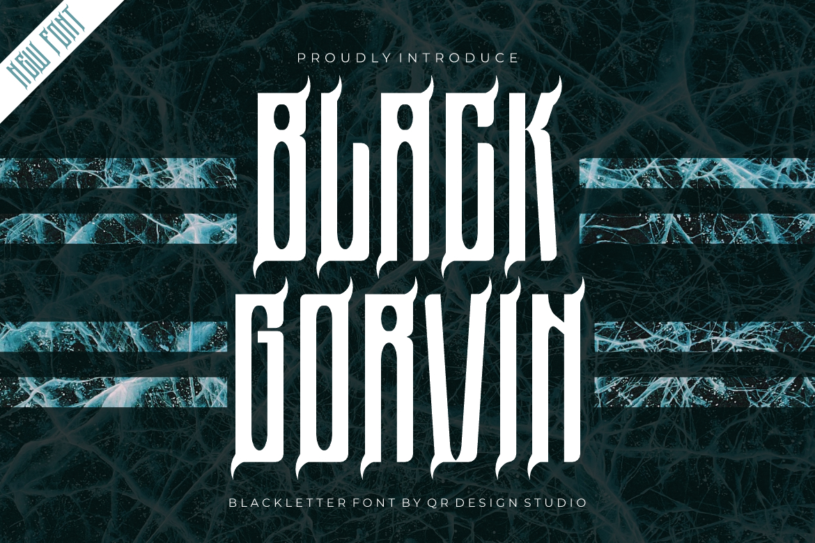 Black Gorvin Font
