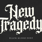 Black Klisse Font Poster 6